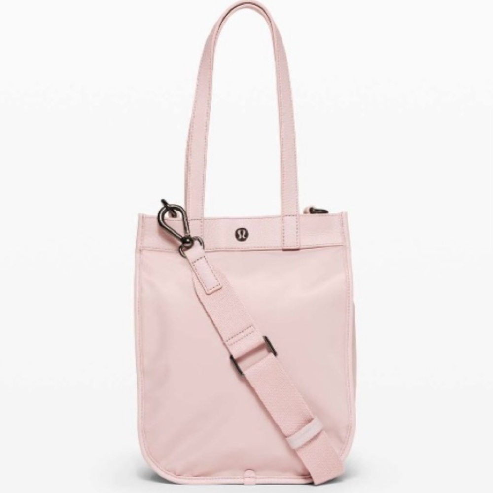 Lululemon Now & Always Tote Bag *Mini with Leather Trim | Smoky Blush - Picture 14 of 14